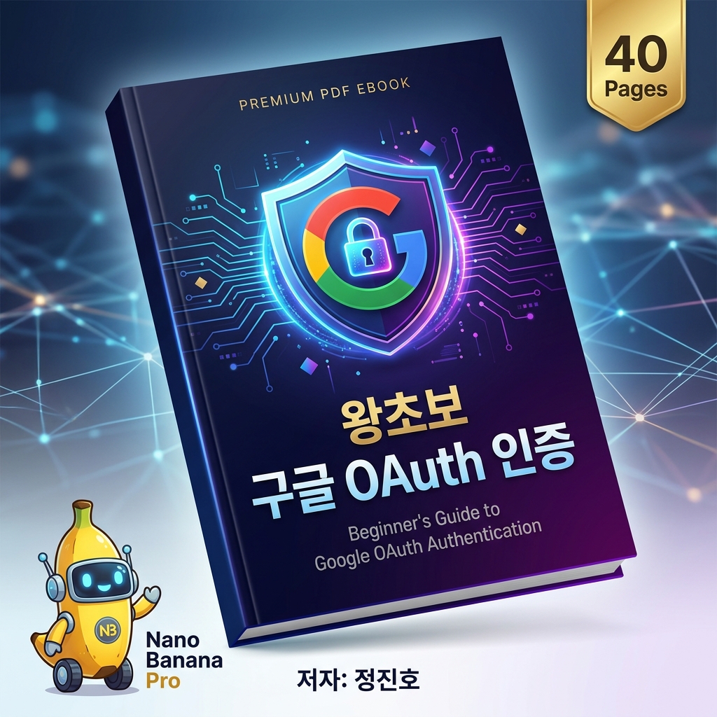 왕초보 구글 OAuth 인증 PDF 전자책 표지